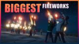 GTA V – Firing as many Firework Launcher Rockets!