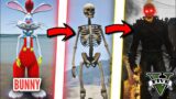 GTA5 : I MADE BUNNY A SKELETON AND GAVE HIM SUPERPOWERS ( GTA V Mods ) | IamBolt Gaming