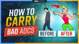 How to CARRY BAD ADCS as Support – League of Legends
