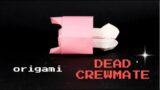 How to make an origami dead crewmate (Among us)