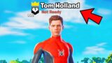 I Pretended To Be Spider-Man In Fortnite! (Tom Holland)