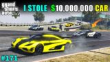 I STOLE $10,000,000 SUPERCAR FOR RACE | GTA V GAMEPLAY #171 | TECHNO GAMERZ GTA 5