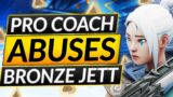 INNOCENT BRONZE JETT Gets Done Dirty (Happy Ending) – PRO Coaching – Valorant Guide