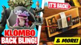 Klombo PET Back Bling! C4 RETURNING & Stronger! (FREE Skin This Week)