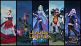 League of Legends Wild Rift: NEW 8 SKINS (2D & 3D Models – Showcase)