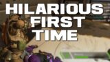 My FIRST 10 Games were HILARIOUS (Apex Legends Legacy)