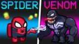 *NEW* SPIDER-MAN vs VENOM IMPOSTER ROLE in Among Us?!