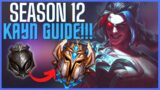 NEW Season 12 CHALLENGER Kayn Guide | PATHING, BUILDS, COMBOS, AND MORE – League of Legends