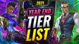 NEW UPDATED Agents Tier List For THE NEW YEAR! – Valorant Patch 3.12