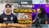NICKMERCS Team vs ShivFPS Team in $50k OTK Tourney  ( apex legends )