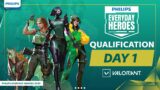 PHILIPS EVERYDAY HEROES 2020 – Qualification Valorant Day 1