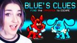 Playing the *NEW* EVIL BLUE'S CLUES MOD in Among Us!