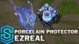 Porcelain Protector Ezreal Skin Spotlight – Pre-Release – League of Legends