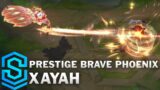 Prestige Brave Phoenix Xayah Skin Spotlight – Pre-Release – League of Legends