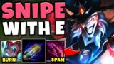 SNIPING EVERYONE WITH MY KNIFE!! (SPAM E SHACO) – League of Legends