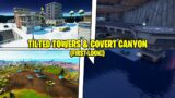 TILTED TOWERS TONIGHT (New BOSS, Covert Canyon, Fortnite Update!)