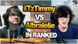 TSM Albralelie team vs iiTzTimmy  team in ranked | PERSPECTIVE ( apex legends )