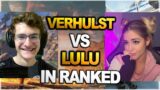 TSM Verhulst's TEAM vs  LULU 's TEAM in ranked  | DOUBLE HAVOC | PERSPECTIVE ( apex legends )