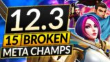 The 15 MOST BROKEN MAINS in Patch 12.3 – Best Champions Tier List – LoL Guide