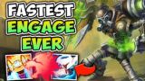 The FASTEST Engage in League of Legends… Rocketbelt Predator Singed is 100% Amazing