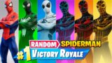 The *RANDOM* SPIDER-MAN BOSS Challenge! (Fortnite)