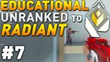 VALORANT UNRANKED to RADIANT with Educational Commentary #7 – Numbers Advantage