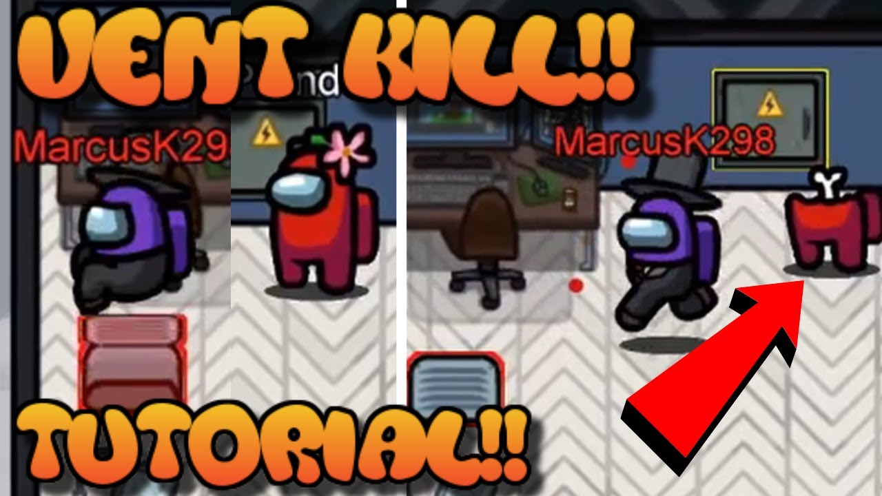 Vent Kill Tutorial How To Vent Kill In Among Us How To Use Vents Among Us Among Us Vent