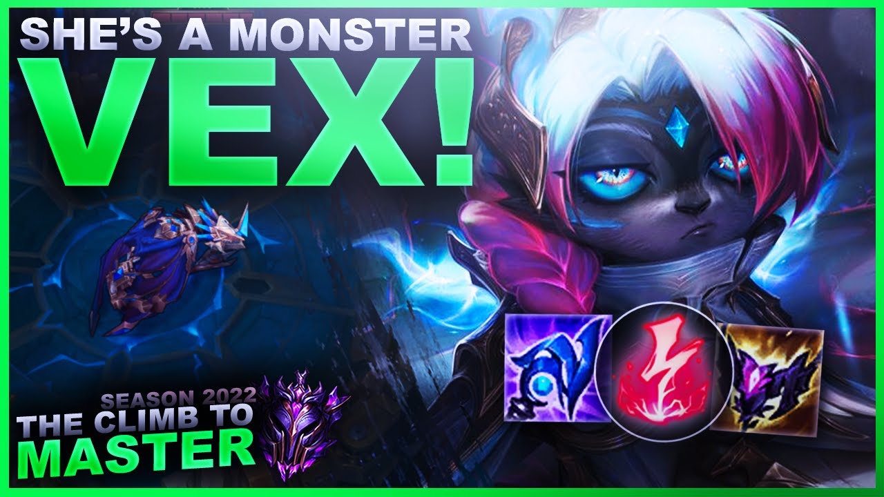 VEX IS A MONSTER! - Climb to Master | League of Legends - Game videos