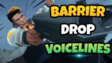 Valorant – All Agent barrier Drop Voice lines
