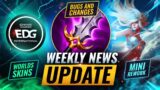 WEEKLY NEWS UPDATE: Janna Rework + Esport Skins & More – League of Legends Season 12