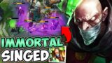 WHEN SINGED CAN LITERALLY 1V5 THE ENEMY UNDER TOWER – League of Legends
