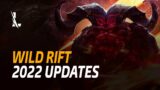 WILD RIFT X LEAGUE OF LEGENDS | NEWS UPDATES 2022 | New Champion, Skins and more | Patch 3.0 updates