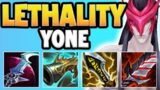 YOU THOUGHT YONE WAS BROKEN BEFORE? LETHALITY YONE 100% WILL BE NERFED! – League of Legends Gameplay