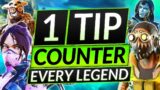 1 BEST TIP to Counter EVERY LEGEND – Do This and RANK UP FAST – Apex Legends Guide