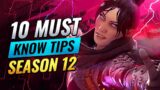 10 TIPS AND TRICKS I WISH I KNEW EARLIER! (Apex Legends Advanced Tips and Tricks to Improve)