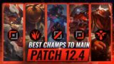 TOP 3 Champions To MAIN For EVERY ROLE in Patch 12.4 – League of Legends Season 12