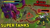 18 Minutes "UNSTOPPABLE SUPER TANKS" in League of Legends