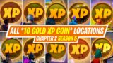 ALL GOLD XP COIN LOCATIONS IN FORTNITE CHAPTER 2 SEASON 5 (WEEK 7-16)