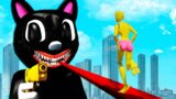 ANIMATRONICS CHICA PRO!BIDA NO PARKOUR DO CARTOON CAT? | GTA V Five Nights at Freddy's