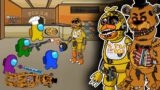 Among Us Animation vs. FNAF (Freddy and Chica) 40 | Security Breach Animation