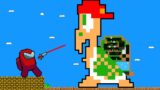 Among Us, Mario vs the Gaint Zombie Koopa Troopa, Minion Maze | Game Animation