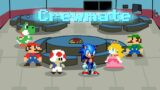 Among Us With Super Mario, Sonic Characters | Game Animation