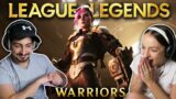 Arcane simps react to WARRIORS and more! | League of Legends Cinematic Trailers