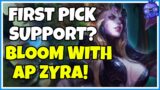 Best first pick support? Zyra Support! – League of Legends