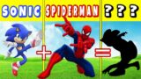 Fusing SONIC & SPIDERMAN Into GOD Superhero (GTA 5 mods)