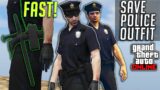 GTA 5 Online How To Save Cop/Police Outfit Easy | Summer Special After Patch 1.54 Clothing Glitches