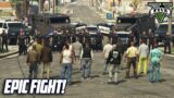 GTA V – All GTA Characters VS COPS | Who will survive the longest?