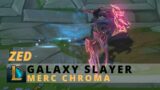 Galaxy Slayer Zed Merc Chroma – League Of Legends