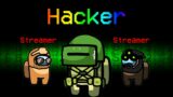 HACKING Among Us Streamers Games… (Rainbow Character)