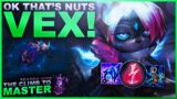 HOLY MOLY THATS NUTS! VEX! – Climb to Master | League of Legends
